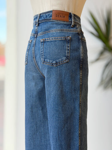 Sezane NWT Le Crop Blue Jeans, 34/2