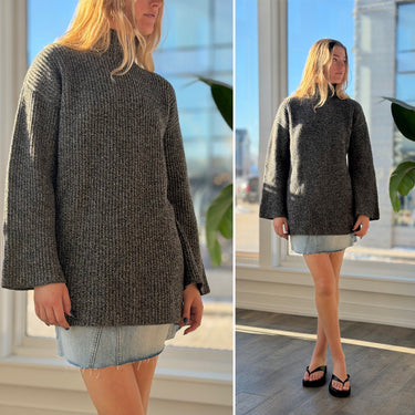Reformation Wool Sweater Tunic, Small