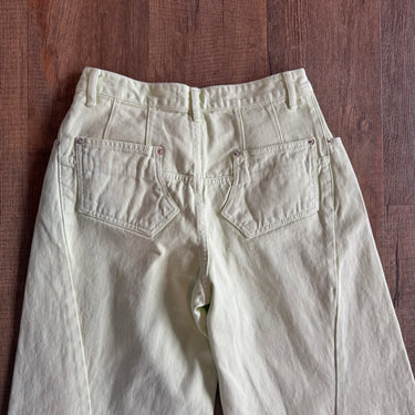 Kijun NWT Wide Tuck Pants in Lime, Medium