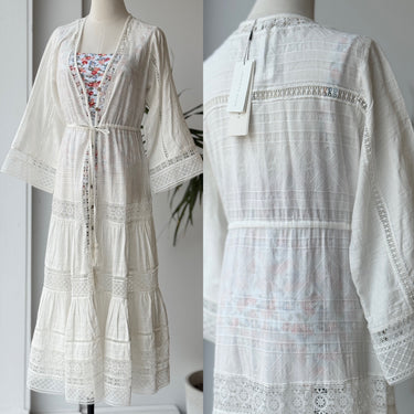 Veronica Beard NWT Minoru Dress in White, Small