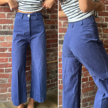 Jesse Kamm Blue Sailor Pants, XSmall
