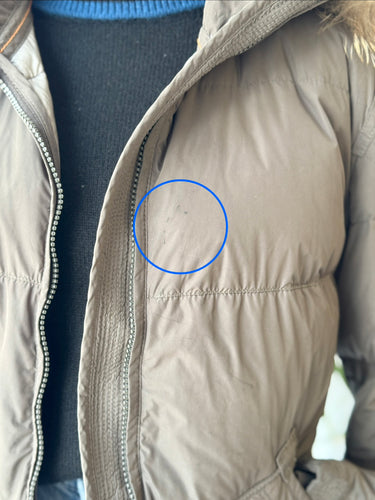 Parajumper AS IS Long Bear Parka Coat - couple marks, Small
