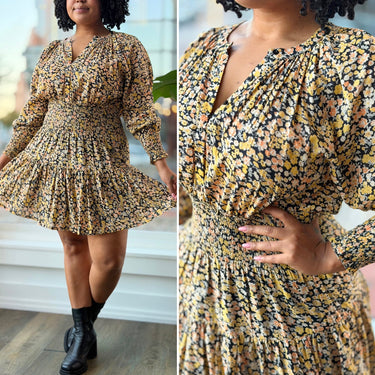 Apiece Apart La Ventura Floral Dress, Medium