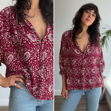 Natalie Martin Floral Blouse, XSmall