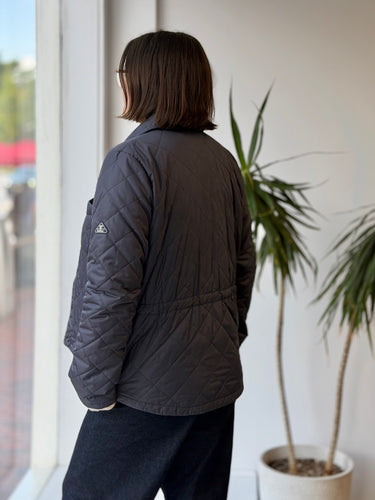 Barbour Blue Caps Quilt Jacket, US 10