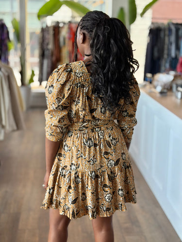 Ulla Johnson Nailah Dress in Amber, 8