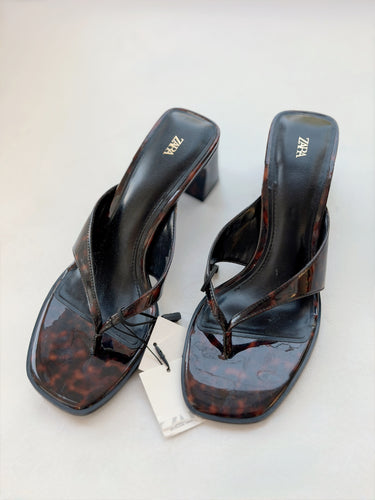 Zara Heeled Sandals, 40