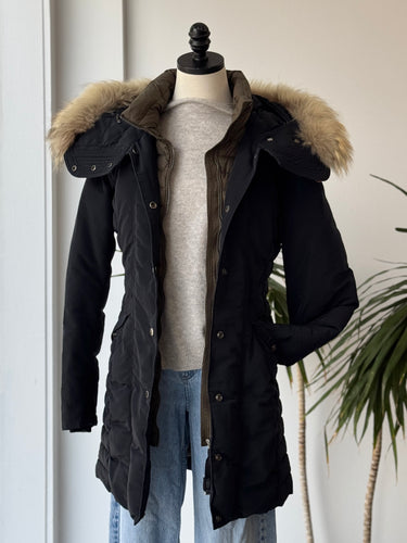 Parajumper Angie Down Parka in Navy, Small