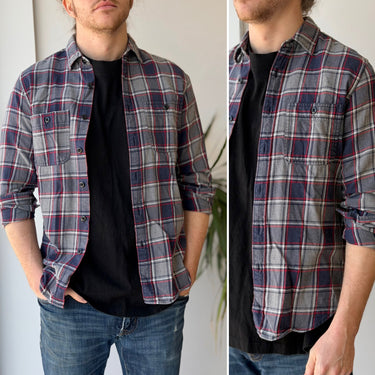 J.Crew Plaid Button Up , Mens Small