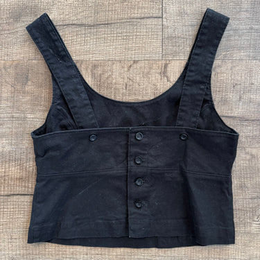 Madewell Structured Denim Top, 6