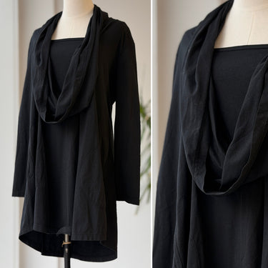 Prairie Underground NWT Your Orbit Jersey Black Dress, Medium