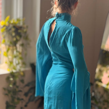 Yllw The Label as is Blue Dress, Medium