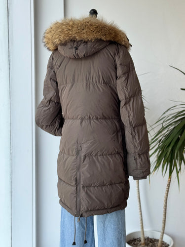 Parajumper AS IS Long Bear Parka Coat - couple marks, Small
