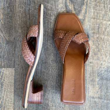 Bembien Woven Knot Kitten Heel Sandals, 38