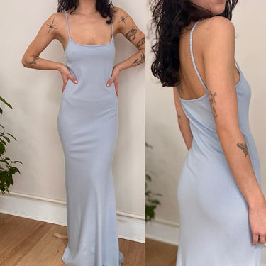 Reformation Cosmo Knit Dress in Mineral / size Large / Portland