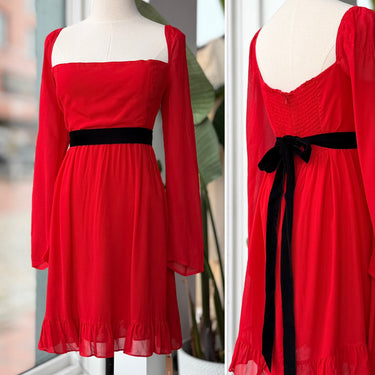 Reformation NWT Silves Dress in Poinsettia, 12