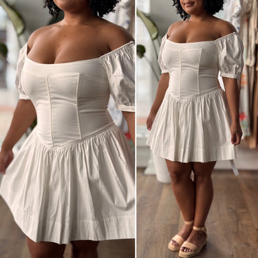 Reformation NWT White Calle Dress, 8