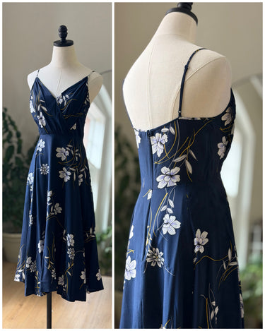 Yumi Kim Navy Midi Dress, XSmall