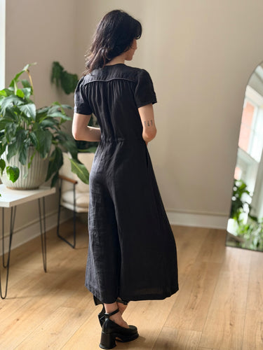Christy Dawn The Dawn Jumpsuit In Black, Small