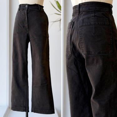 Everlane Black Straight Leg Pants, 12