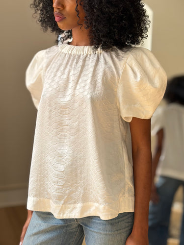 Sea New York Simon Puff Sleeve Top, XXSmall