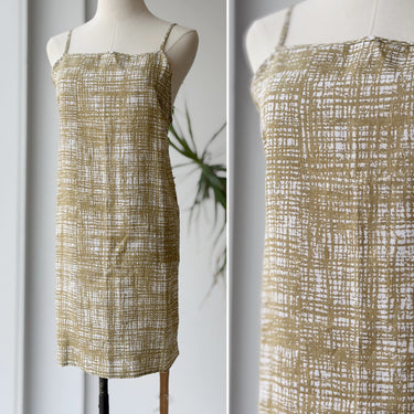 Reformation NWT Kienna Linen Dress in Burlap, Medium