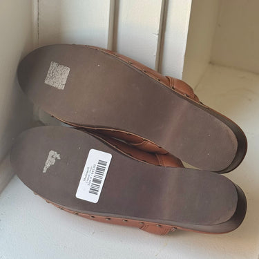 Madewell Cognac Clogs, 9