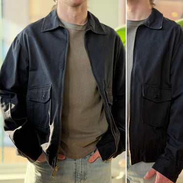 Left Field NYC Black Jacket, Men's Large