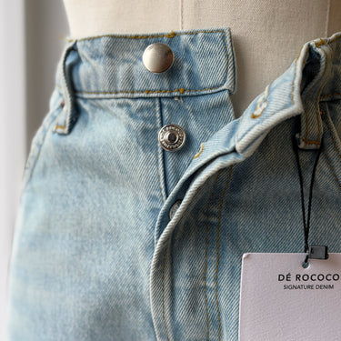 Dé Rococo NWT No 8 High Rise Wide Jeans - button replaced, 28 Tall
