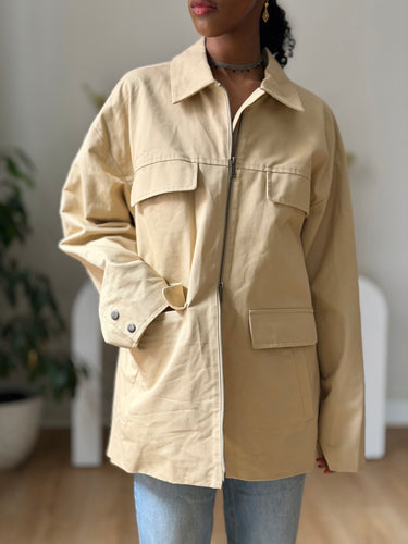 Favorite Daughter Margaret Jacket in Beige, Large