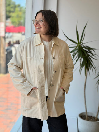 Jenni Kayne NWT Gibson Jacket in Ivory, Medium