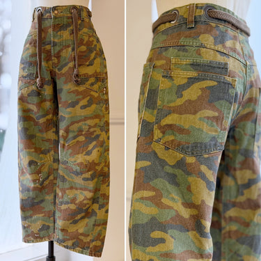 We The Free Camo Moxie Printed Barrel Jeans, 25