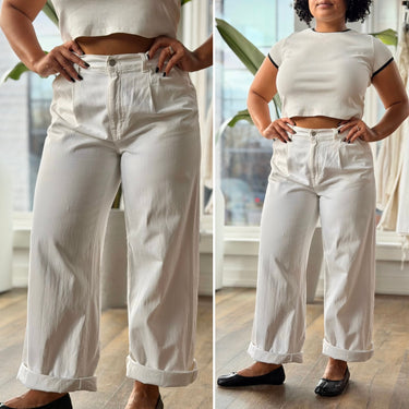 Madewell Harlowe Wide Leg Jean, 10