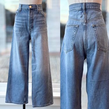 Re/Done Loose Crop Jeans, 28