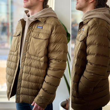 Patagonia Silent Down Shirt Jacket, Men's Large