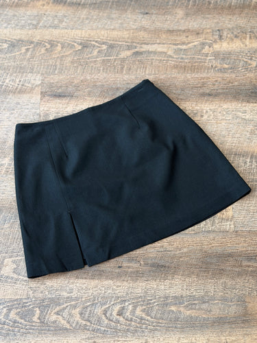 Djerf Avenue Black Mini Skirt, Small