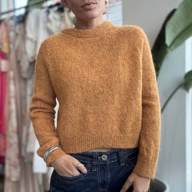 Samsoe Samsoe Neta Crew Neck in Olivenite, XXSmall