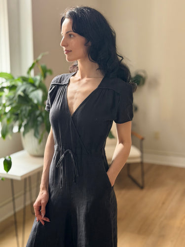 Christy Dawn The Dawn Jumpsuit In Black, Small