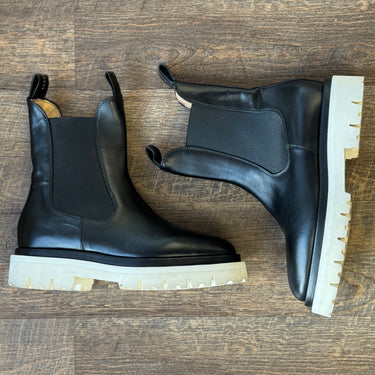 Dear Francis  Tony Black Leather Chelsea Boots , 39