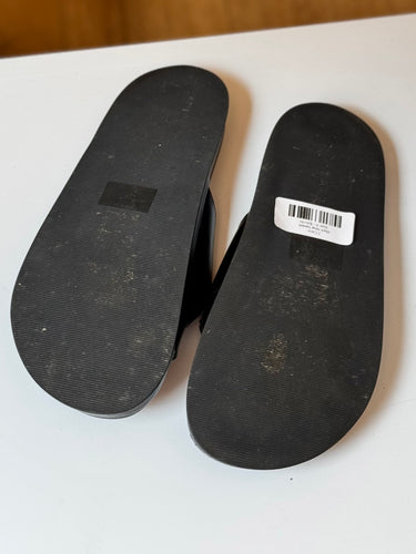 J.Crew Black Strap Sandals, 9