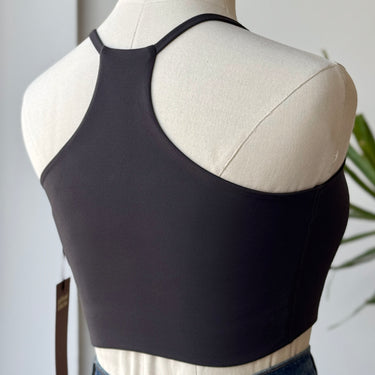 Girlfriend Collective NWT High Neck Sports Bra in Black, XSmall