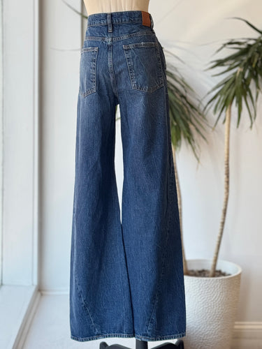 Anine Bing Wide Leg Jeans, 29