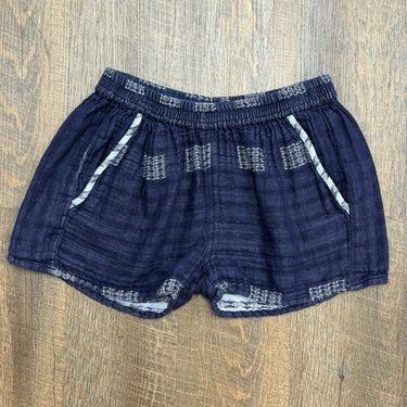 Ace & Jig Navy Woven Pull On Shorts, XSmall