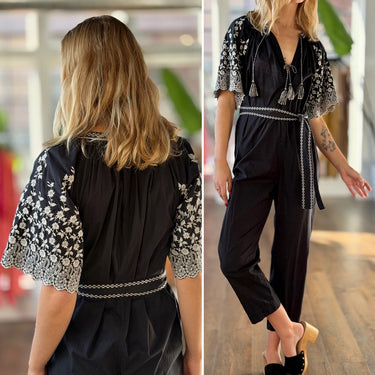 Ulla Johnson Embroidered Jumpsuit, 4