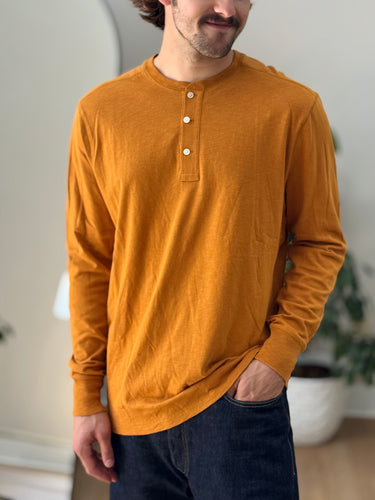 J.Crew NWT Orange LS Top, Men's XL
