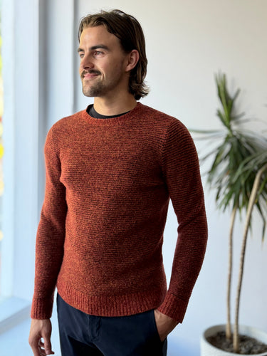 Folk Autumn Wool Crewneck Sweater, 3/Large