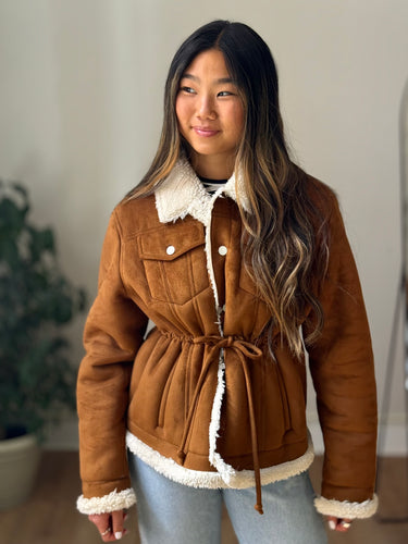 Mother The Drawstring Drifter Jacket in Chalet Girls, XLarge