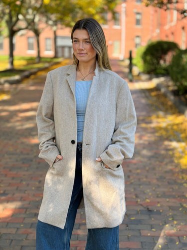 All Saints Wool Coat, 40