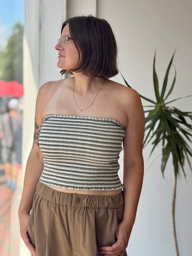 Christian Lacroix NWT Smock Tube Top, Medium