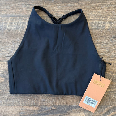 Girlfriend Collective NWT Topanga Sports Bra in Black, XSmall